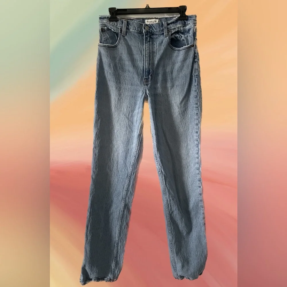 Abercrombie & Fitch Jeans, 90’s Straight Ultra High Rise, sz.30/10